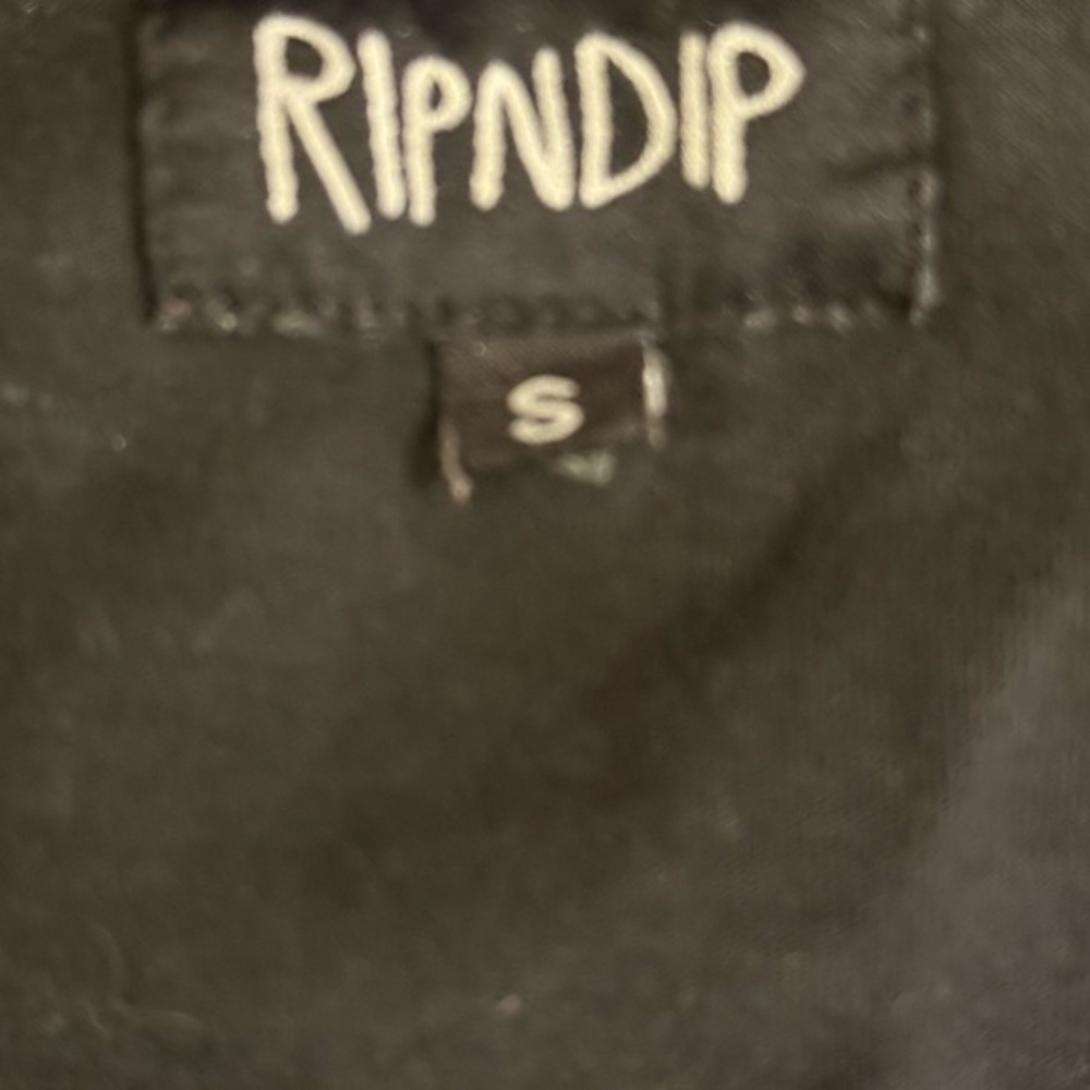 Ripndip T Shirt Mens Small Long Sleeve‎ Crew Neck Vintage Wash Embroidered Logo - Picture 5 of 7